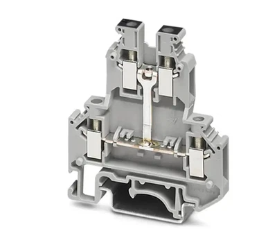 10 x Phoenix Contact 2791388 UKK 5-PV Grey, Double-Level, Screw Termination - Image 1 of 2