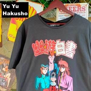Yu Yu Hakusho T-shirt 2XL Anime Character Spirit Detective Yusuke Urameshi Kazum - Picture 1 of 7