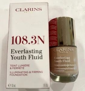 Clarins Everlasting Youth Fluid Illuminating Firming Foundation 1oz 108.3N. (BL) - Picture 1 of 6