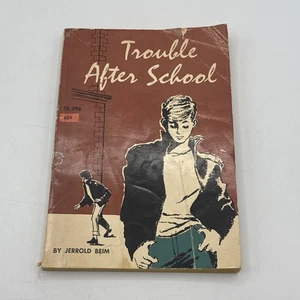 Trouble After School by Jerrold Beim 1970 Vintage Paperback Book Scholastic - Bild 1 von 7