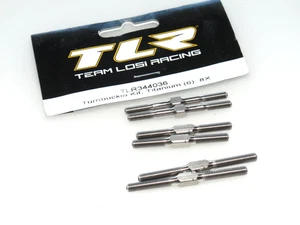 L8-0817 team losi TLR 8ight X/E 2.0 buggy new titanium turnbuckles - Picture 1 of 1