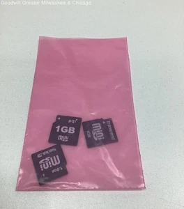 3 Mini SD 1 GB Memory Cards Tested/Wiped - Photo 1 sur 3