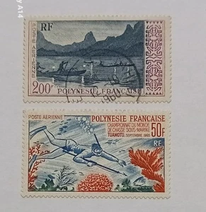 timbres nouvelle calédonie Poste Aerienne Neuf** et Oblitéré - Imagen 1 de 2