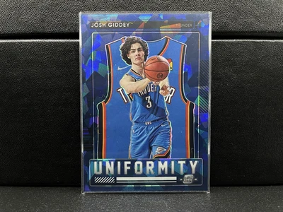 Josh Giddey 2021-22 Contenders Optic Uniformity RC Blue Cracked Ice /75 #30 - Image 1 of 2