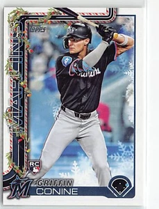 2025 Topps Holiday RC #H124 Griffin Conine - Picture 1 of 2