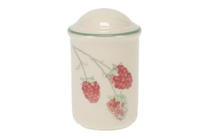 Wedgwood - Raspberry Cane - Granada Shape - Salt Pot - 59343Y - Picture 1 of 2