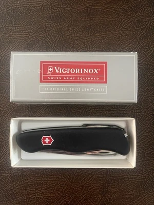 Victorinox Fireman Cyrk Black Swiss Army Knife Retired 54867 NEW NIB NOS - Image 1 of 4
