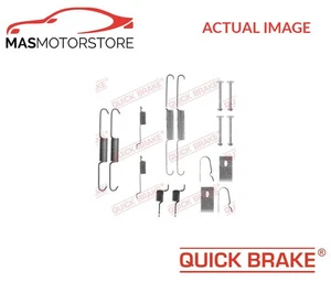 KIT MONTAJE ZAPATAS TAMBOR FRENO RÁPIDO 105-0811 P PARA NISSAN ALMERA II,PRIMERA - Imagen 1 de 5