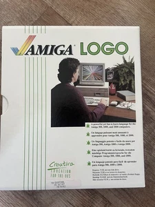 Amiga Logo – Boxed Amiga Software  – Manual & Disk Included - Working - Picture 1 of 3