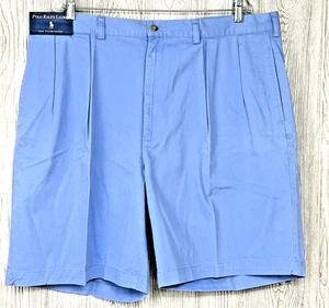 Polo Ralph Lauren Men's The Tyler Shorts Classic Chino Size 42 Pleated Front NWT - Picture 1 of 15