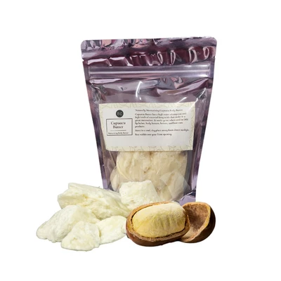 Cupuacu Butter - 100% Pure Unrefined Virgin Natural Organic Cold Pressed Skin - Image 1 of 3