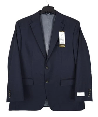 J.M. Traje Chaqueta Haggar Para Hombre Ajuste Clásico Premium Elástico Azul Marino Oscuro 52L Nueva con Etiquetas Foto 1 de 4