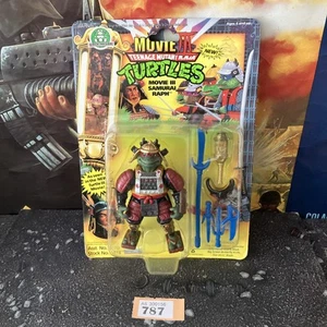 Tmnt Vintage Teenage Mutant Ninja Turtles Movie 3 Samurai raph Moc III Rapheal - Bild 1 von 10
