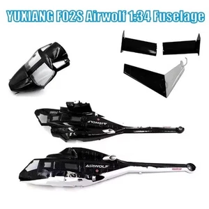 YUXIANG F02S Flying AirWolf 1:34 RC Elicottero Fusoliera Copri Ricambi - Foto 1 di 4