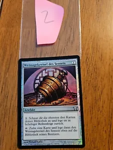 MTG Magic 1x German ***FOIL*** Sensei's Divining Top Kamigawa LP 2 Of 2 - Picture 1 of 2