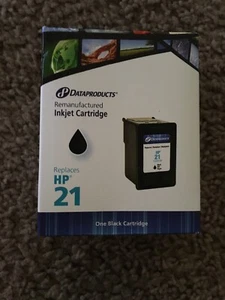 Dataproducts Remanufactured Inkjet Cartridge for HP 21 Black NEW! —1012 - Picture 1 of 8