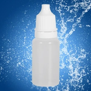 50-1000PCS 10ml Empty Plastic Squeezable Dropper Bottle For Liquid Eye Drops GB - Picture 1 of 17