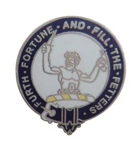 Insignia prendedor nombre escocés del clan Murray Escocia - "Cuarta fortuna y relleno..."  - Imagen 1 de 2