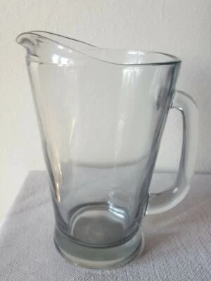Anchor Hocking Co Heavy Duty 55 Oz Glass Beer Wagon Bar Pitcher Cold Beverages - Image 1 of 3