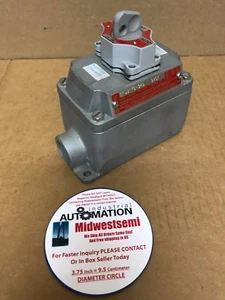 EFDB175345 APPLETON EFDB175-345 TYPE SSA 3POS-4CKT SELECTOR 600V FREESHIPSAMEDAY - Picture 1 of 12