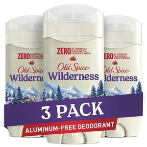 Old Spice Desodorante Hombre Libre de Aluminio Naturaleza con Lavanda 3oz Paquete de 3 - Imagen 1 de 7