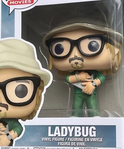 FUNKO Movies • Bullet Train • LADYBUG w/case • Brad Pitt • w/Prot • Ships Free - Picture 1 of 6