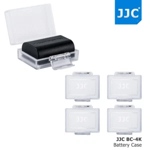 JJC 4PCS Water-Resistant Battery Case for Canon Nikon Sony Fujifilm DSLR Camera - Picture 1 of 12