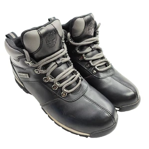 Timberland Boots Splitrock Trail Hiking Size 8.5 US Men's Gore-Tex Black VGC - Picture 1 of 17