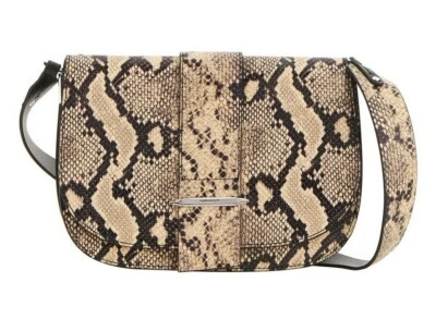 BNWT KAREN MILLEN Manhattan Crocodile Design Leather Crossbody Shoulder Bag - Image 1 of 4