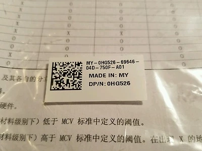 NEW OEM SEALED*  MY-OHG526-69646 Dell P/N:OHG526 USB KVM Switch Cable      #Q2 - Image 1 of 3