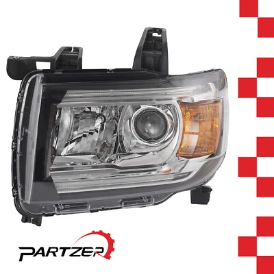 LED DRL Projector Headlight Driver Left Side Headlight For GMC Canyon 2015-2022 Foto 1 de 4