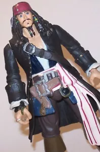 Pirates of the Caribbean Jack Sparrow 7"" Zizzle Actionfigur - (Johnny Depp) - Bild 1 von 6
