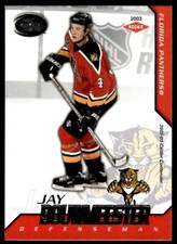 2002-03 Pacific Calder Silver Jay Bouwmeester 109/299 Florida Panthers #119