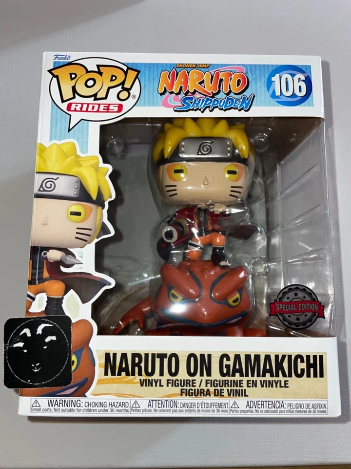 🔒 Naruto: Shippuden — режим Naruto Sage на Gamakichi US Pop! Ride [106] - Изображение 1 из 1