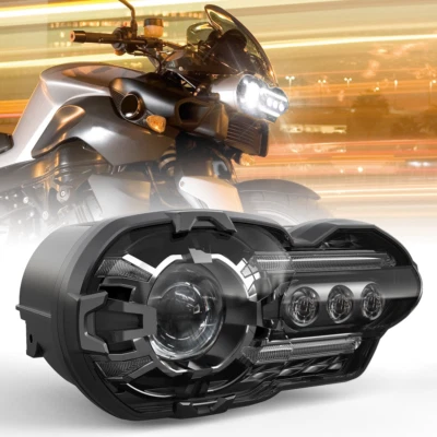 Conjunto de faros delanteros LED PUNTO DRL haz sellado para K1300R 2010 2011 2012 2013 Foto 1 de 4