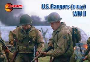 Mars Figures 32036 - 1/32 - US Raingers Día D Segunda Guerra Mundial kit modelo plástico - Imagen 1 de 12