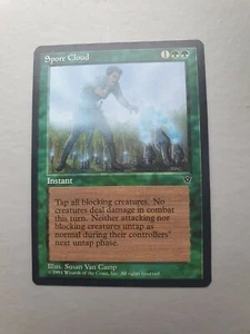 Spore Cloud, MTG Fallen Empires (1994) Common Green Instant NM - Picture 1 of 2