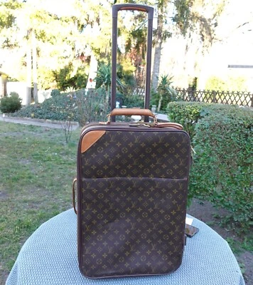 LOUIS VUITTON PEGASE 55 logo brown ebene lv business monogram suitcase trolly - Bild 1 von 4