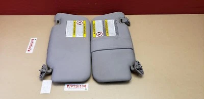 2004-2008 Subaru Forester Sun Visor Sunvisor Left & Right Set with Mirror OEM Foto 1 de 4