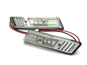 7-Sieres E32 MK2 1991-1996 4D LED Z3Look feu de position lateral Chrome for BMW - Picture 1 of 5