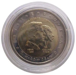 LUXEMBURG 2 EURO - "HENRY & ADOLPHE" - 2005 (UNC) - Picture 1 of 2