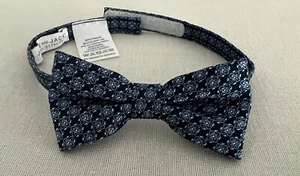 Janie and Jack Boys Blue Bow Tie Fits Size Up To 3 - Picture 1 of 7