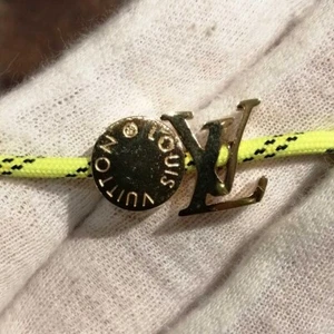 Louis Vuitton LV Fluo Bracelet Bangle Yellow Gold Tone MP2145 Used - Picture 1 of 6