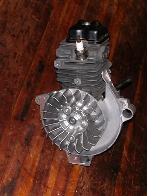 Stihl FS91R Engine Block OEM, with flywheel, off of brand new trimmer, complete. - Image 1 of 4