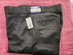 NWT National Patrol Mens Size 36R Black Pants Unhemmed Style: 3000 LOWEST BUY!! - Picture 1 of 5