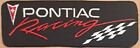 Pontiac Racing bestickter Aufbügelaufnäher