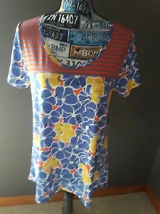 LuLaRoe Classic T Nuevo con etiquetas Top M Floral - Imagen 1 de 5