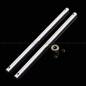 2Pcs 118mm Steel Main Shafts for Align Trex 450 PRO FBL RC Helicopter - Picture 1 of 2