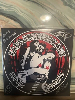 Lars Frederiksen & The bastards Viking Limited Vinyl Autographed Oi! Punk Rancid Foto 1 de 4