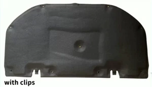Almohadilla de aislamiento acústico del motor capó protector térmico coche negro para Toyota Camry 2018-24 - Imagen 1 de 1